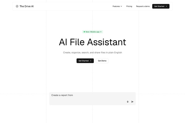 Screenshot of the-drive-ai interface