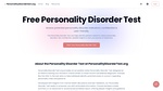 Free Personality Disorder Test - PersonalityDisorderTest.org