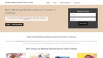 Washing Machine Service Center in Chennai